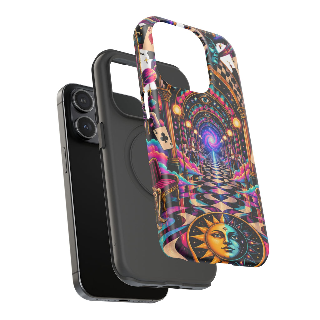 Psychedelic DMT Waiting Room Phone Case — Impact‑Resistant Protective Cover