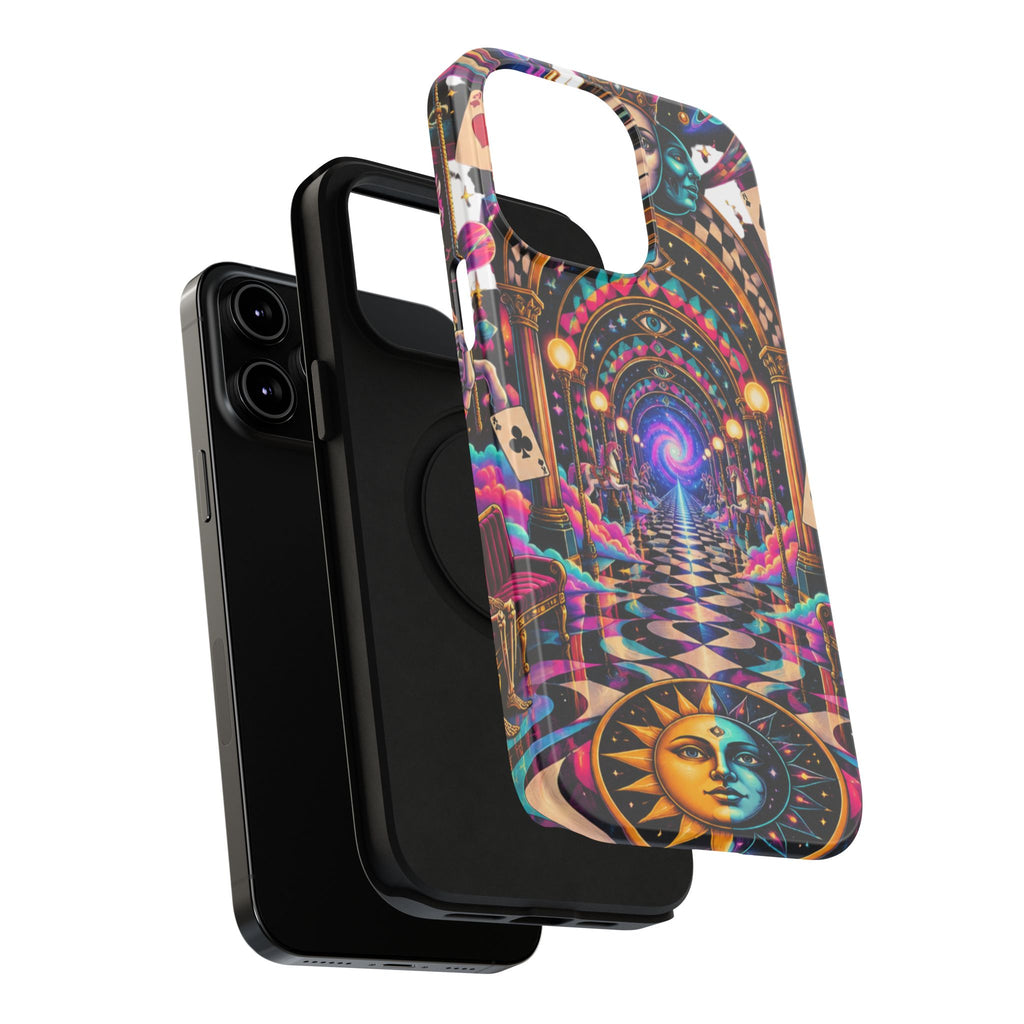 Psychedelic DMT Waiting Room Phone Case — Impact‑Resistant Protective Cover