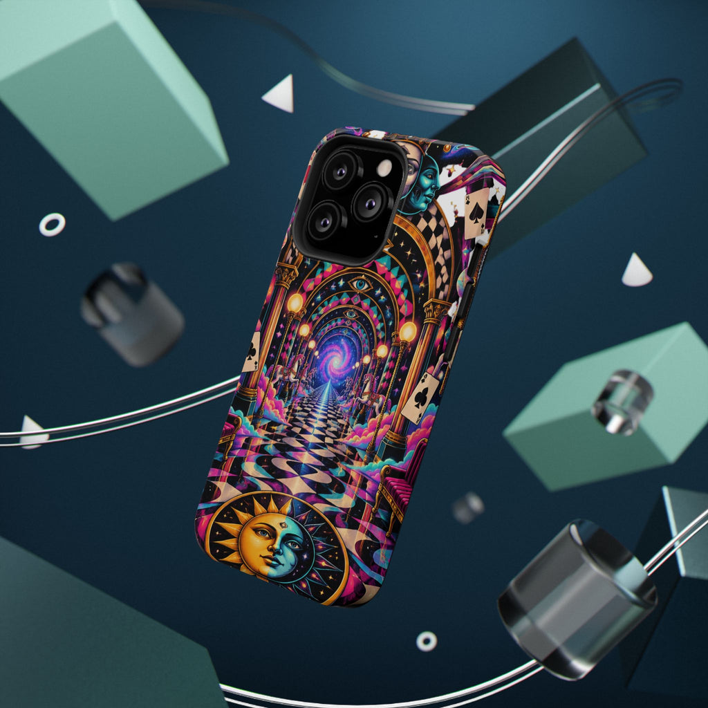 Psychedelic DMT Waiting Room Phone Case — Impact‑Resistant Protective Cover