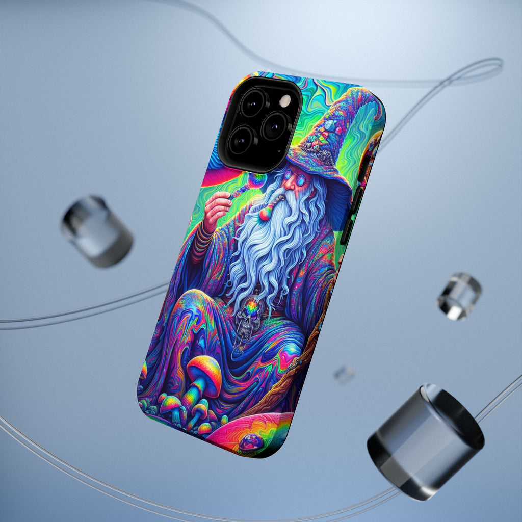 Psychedelic Wizard Phone Case — Impact‑Resistant Protective Cover