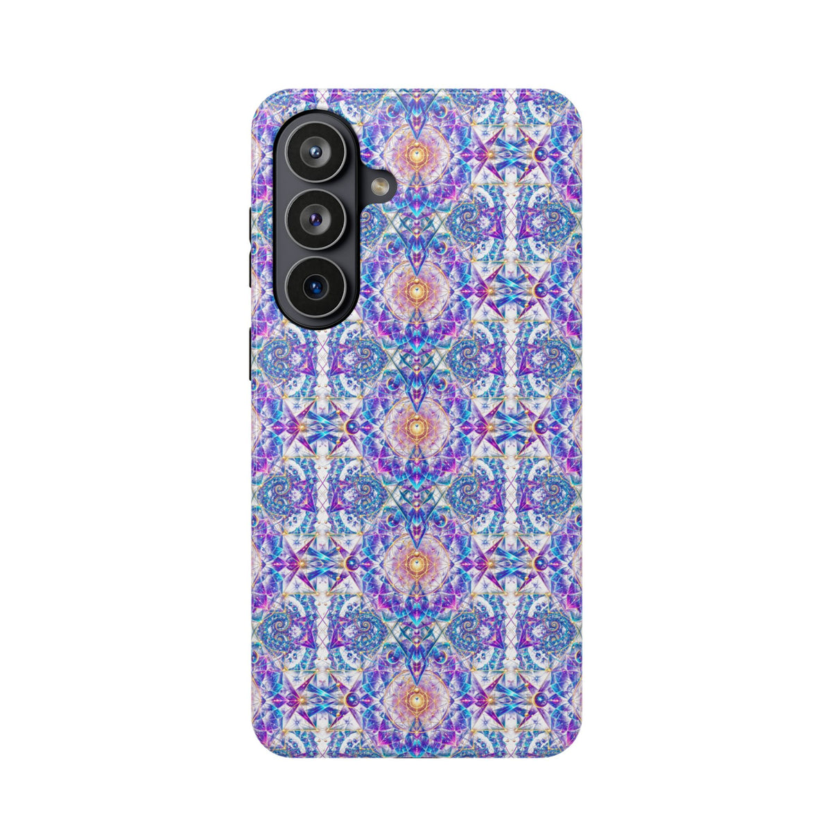 Geometric Pattern Phone Case — Protective Cosmic Art iPhone Cover