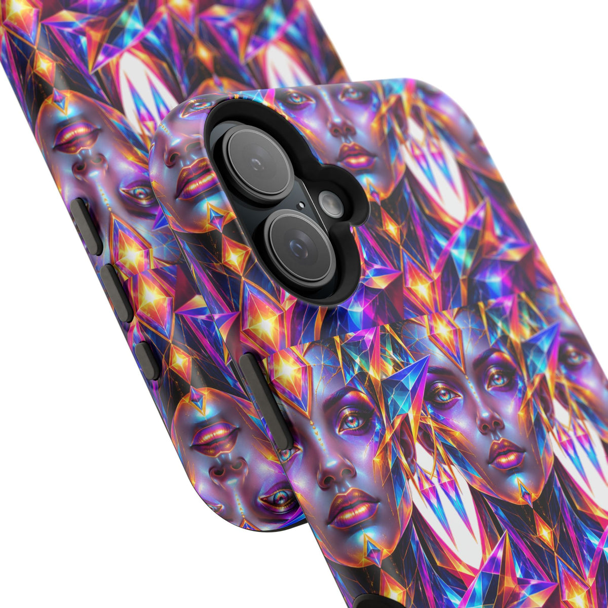 Lady DMT Phone Case — Protective Cosmic Art iPhone Cover