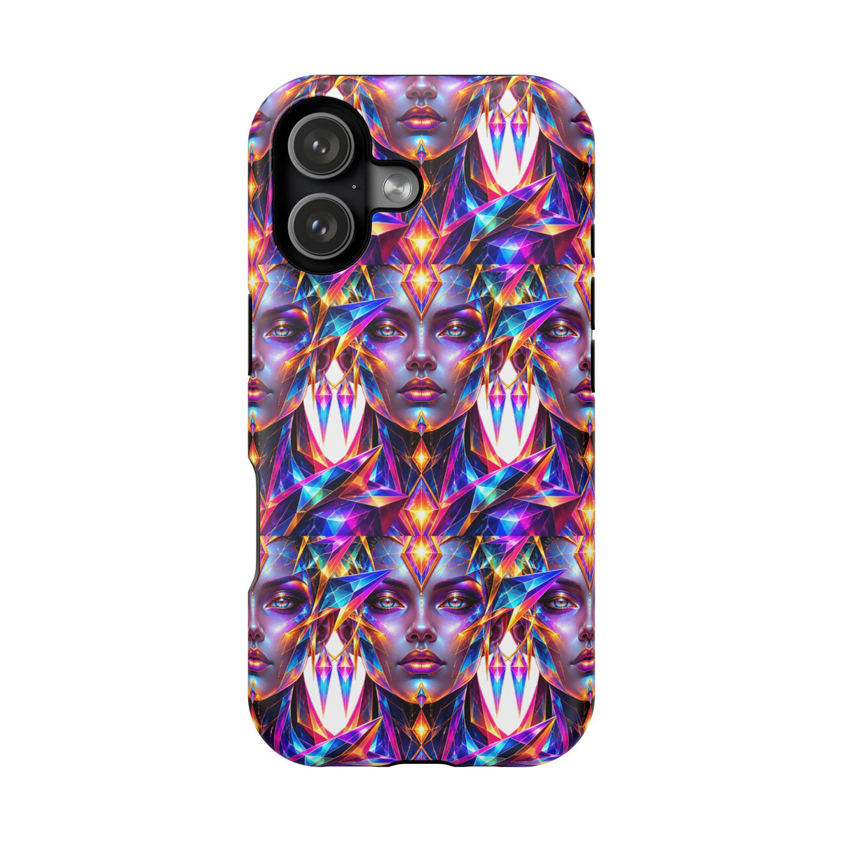 Lady DMT Phone Case — Protective Cosmic Art iPhone Cover