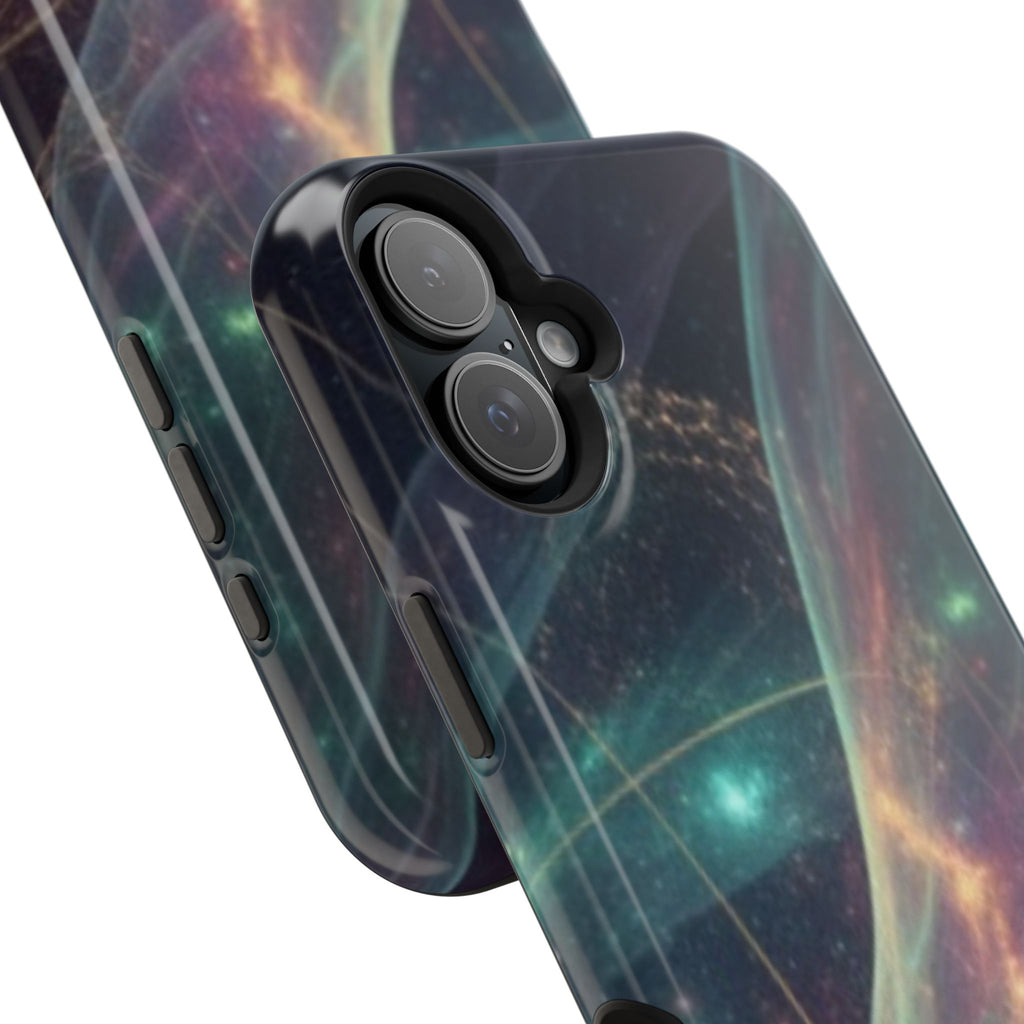 Galaxy Nebula Impact Phone Case — Protective Cosmic Art iPhone Cover