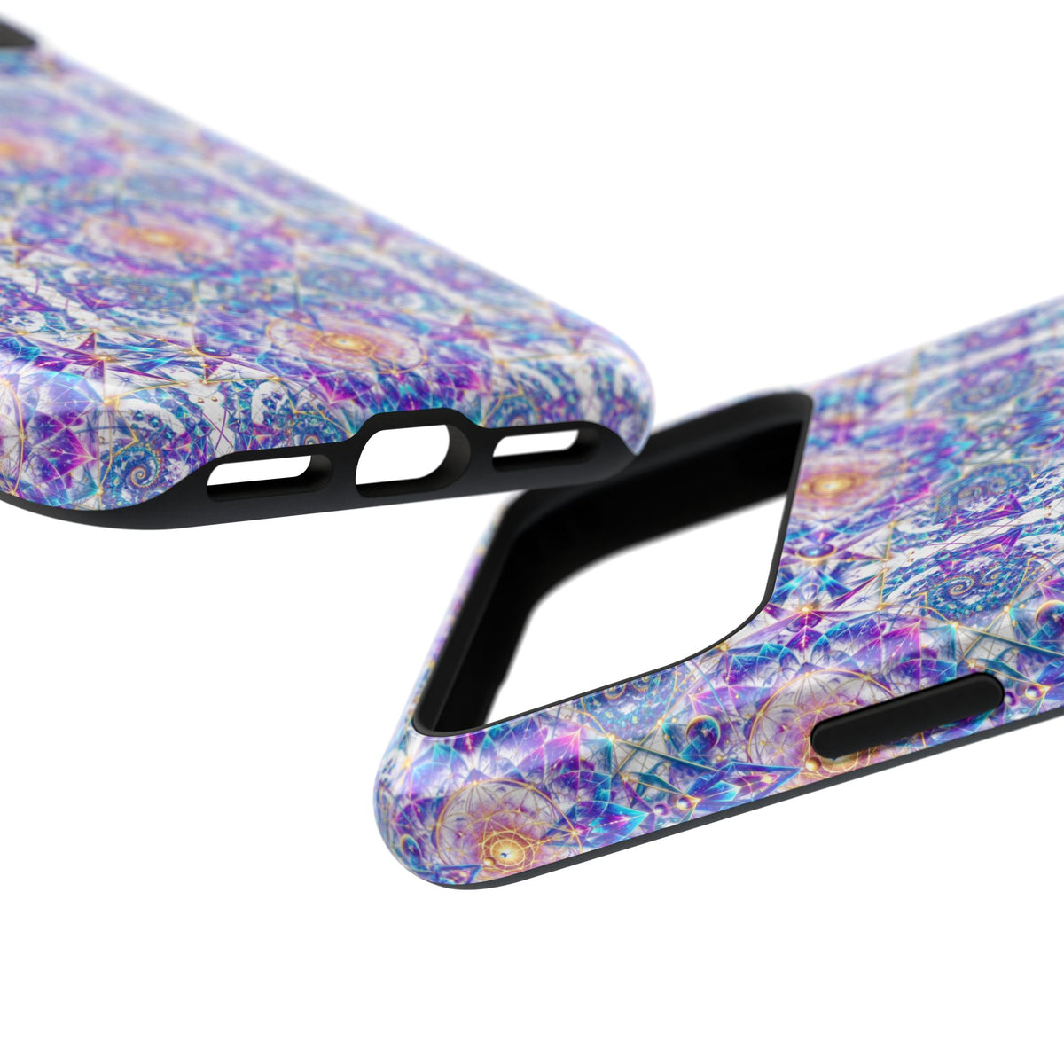 Geometric Pattern Phone Case — Protective Cosmic Art iPhone Cover