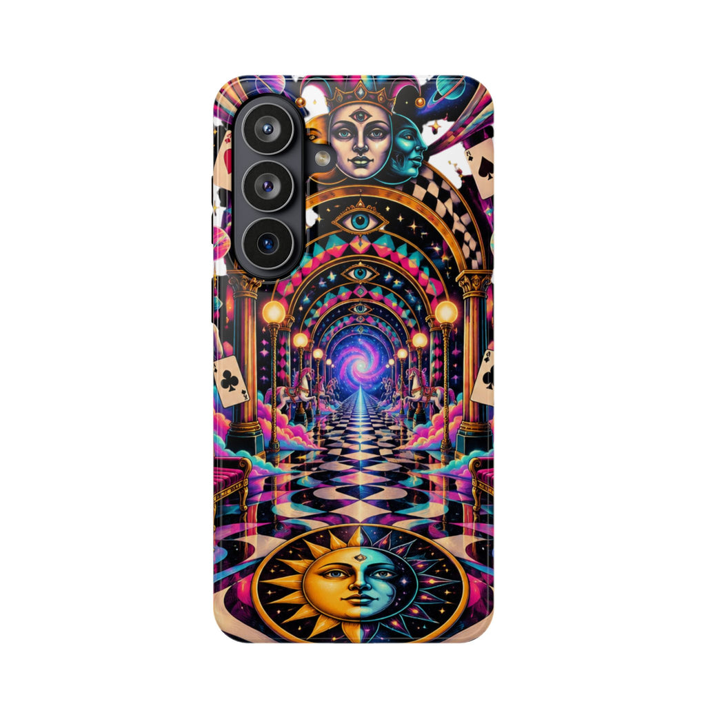 Psychedelic DMT Waiting Room Phone Case — Impact‑Resistant Protective Cover