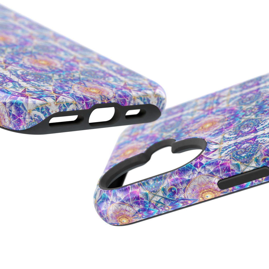 Geometric Pattern Phone Case — Protective Cosmic Art iPhone Cover