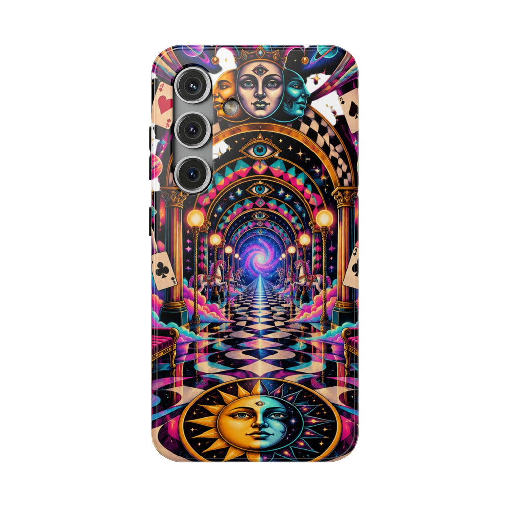 Psychedelic DMT Waiting Room Phone Case — Impact‑Resistant Protective Cover