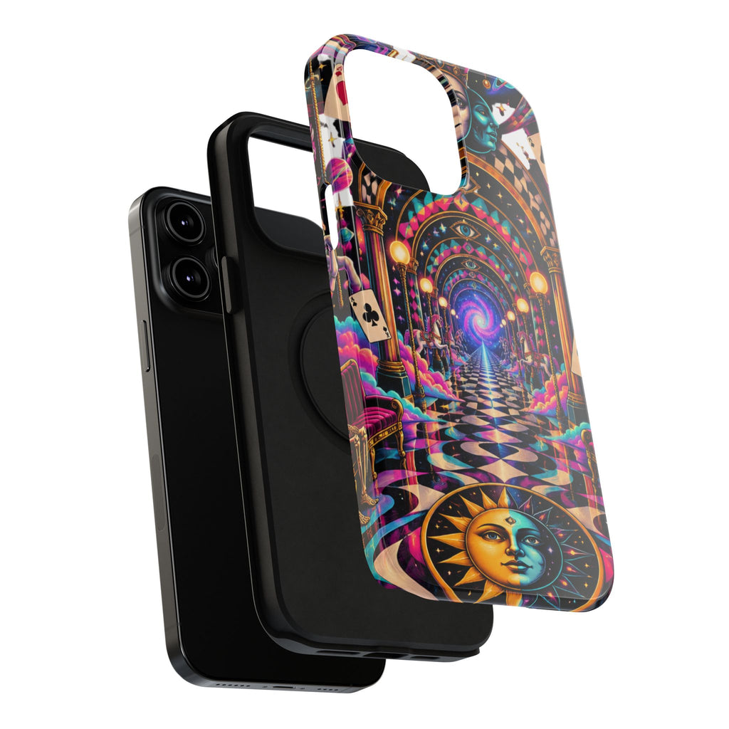 Psychedelic DMT Waiting Room Phone Case — Impact‑Resistant Protective Cover