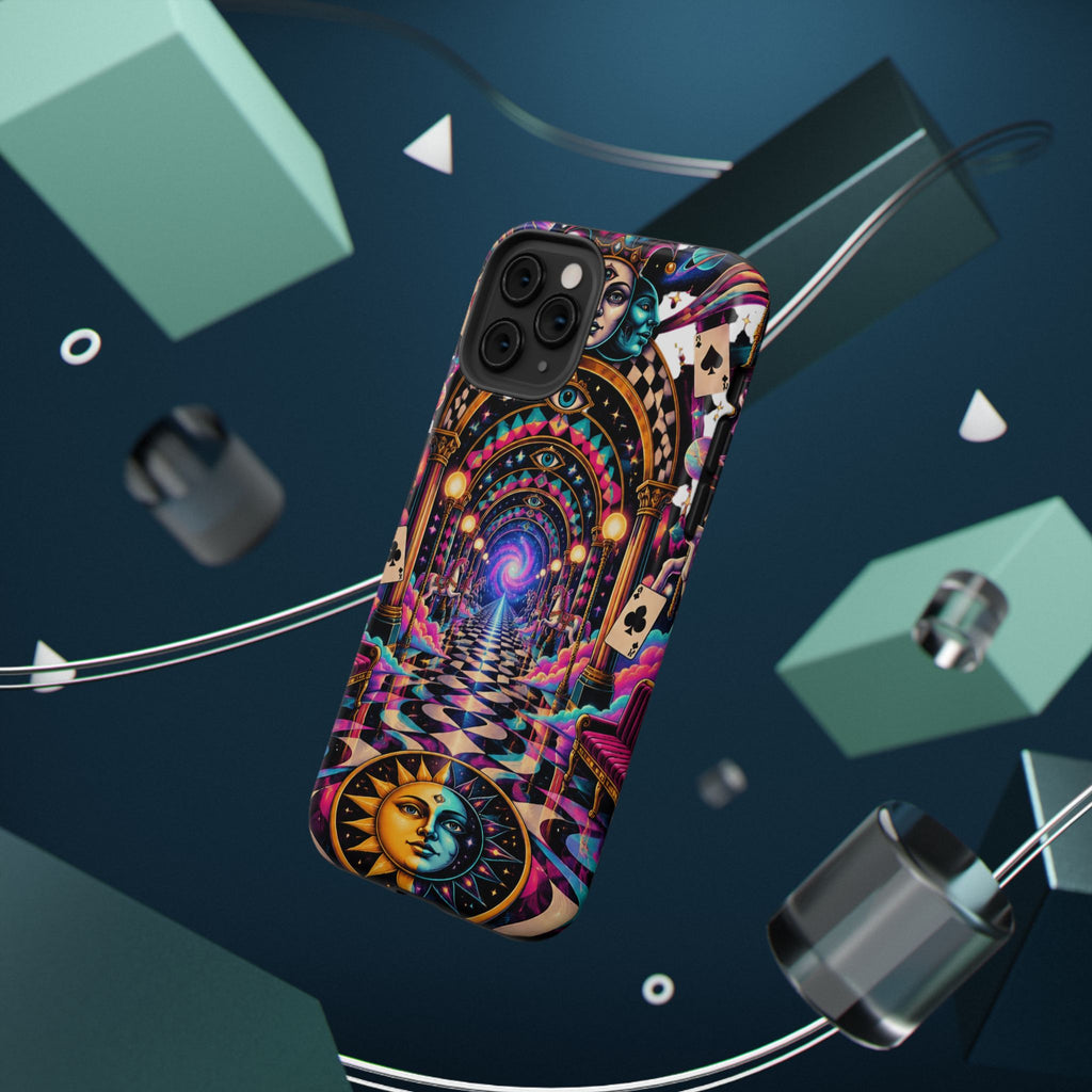 Psychedelic DMT Waiting Room Phone Case — Impact‑Resistant Protective Cover