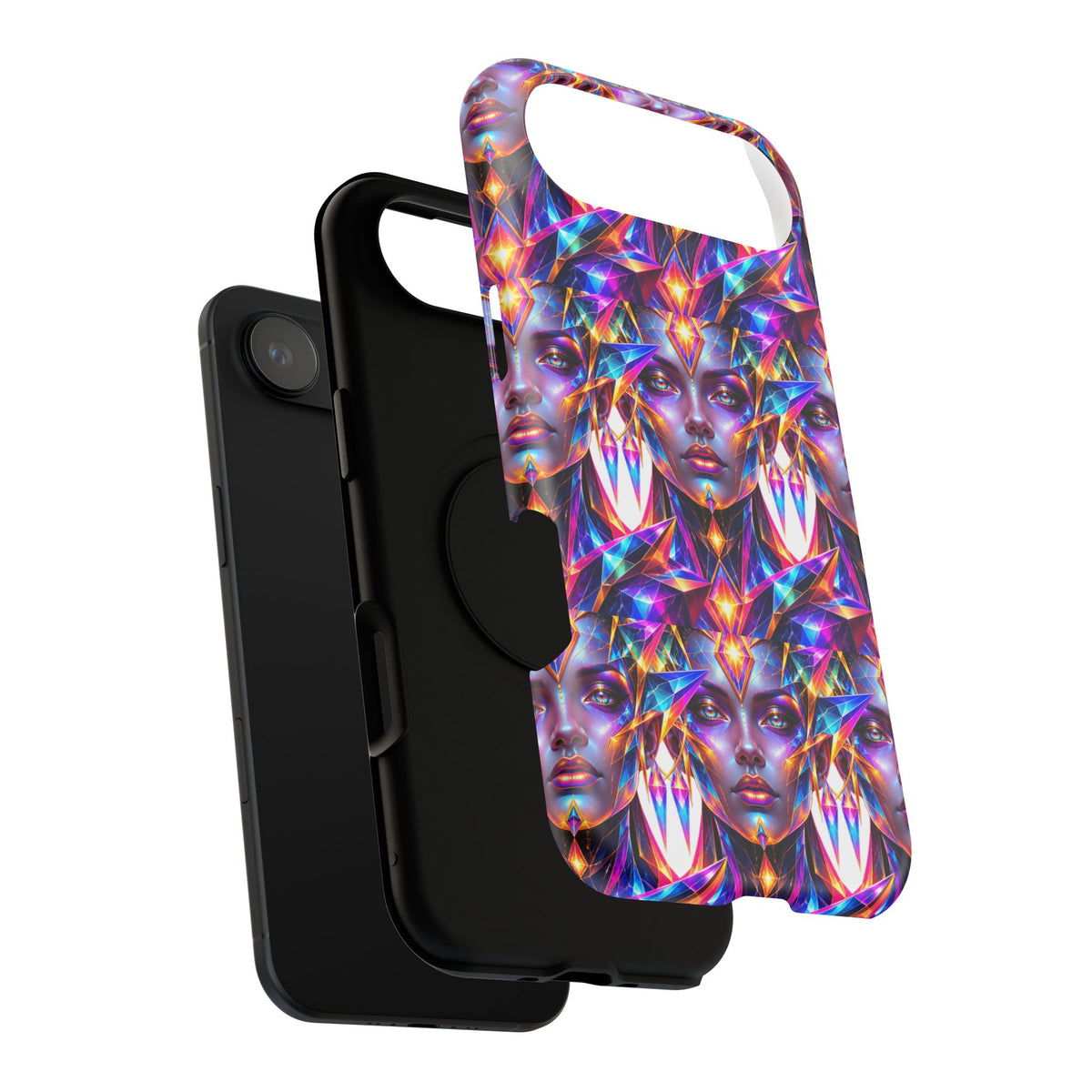 Lady DMT Phone Case — Protective Cosmic Art iPhone Cover