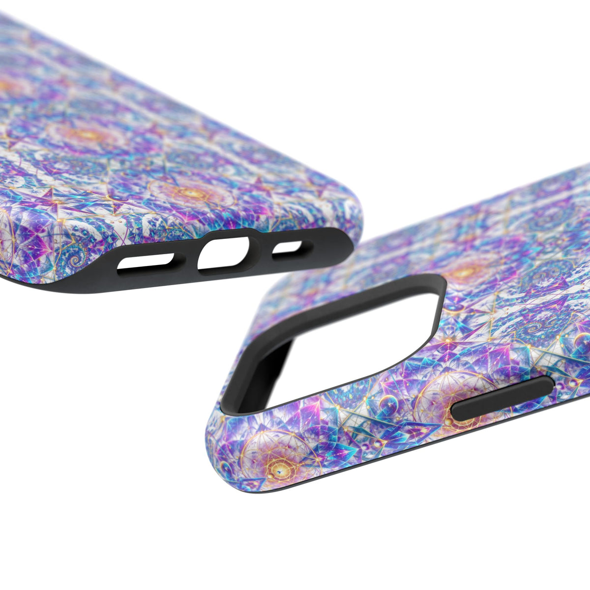 Geometric Pattern Phone Case — Protective Cosmic Art iPhone Cover