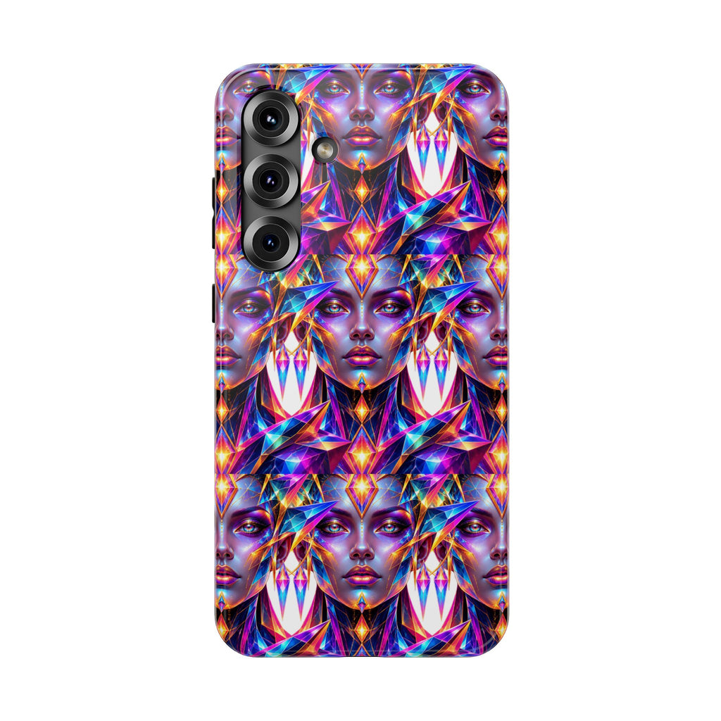 Lady DMT Phone Case — Protective Cosmic Art iPhone Cover