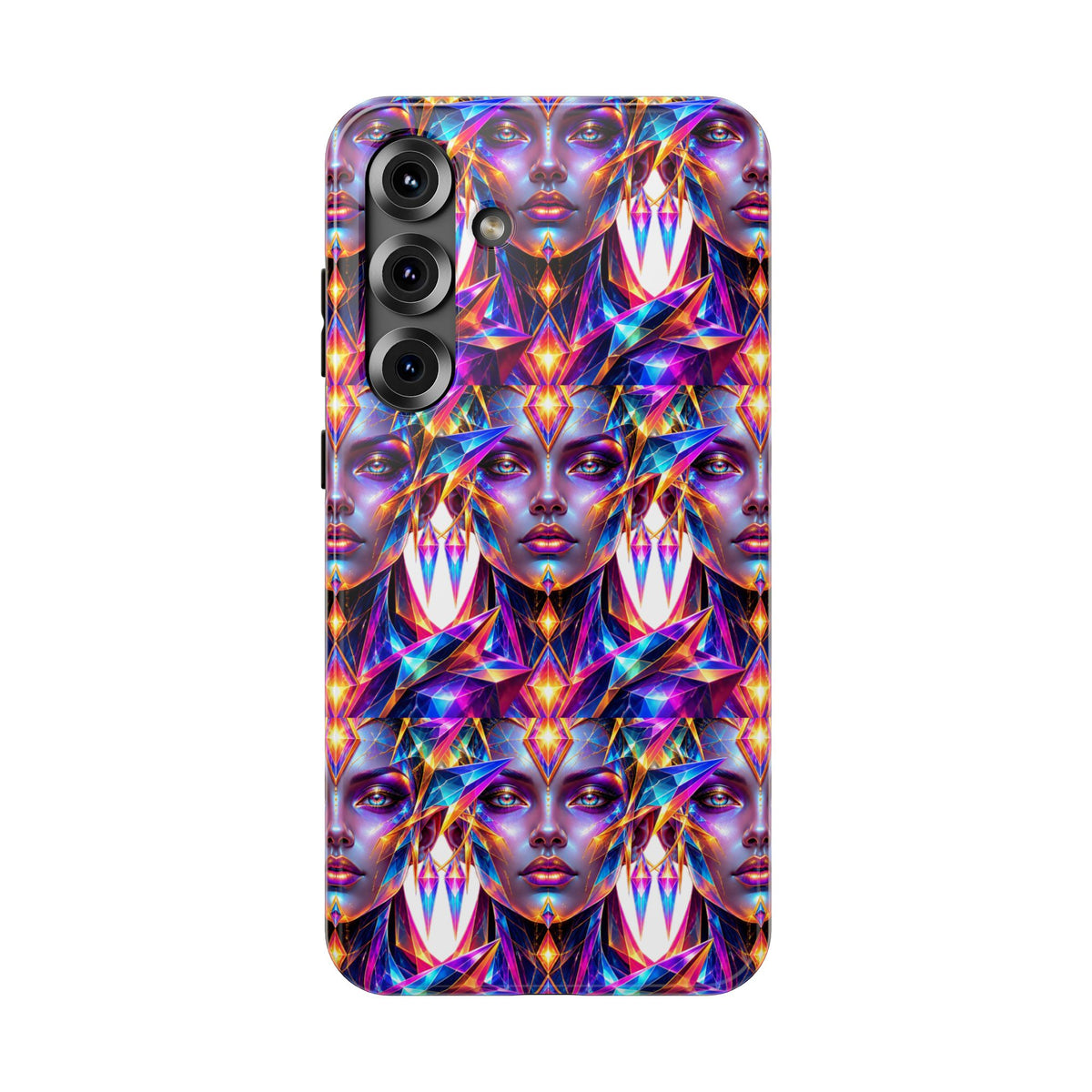 Lady DMT Phone Case — Protective Cosmic Art iPhone Cover