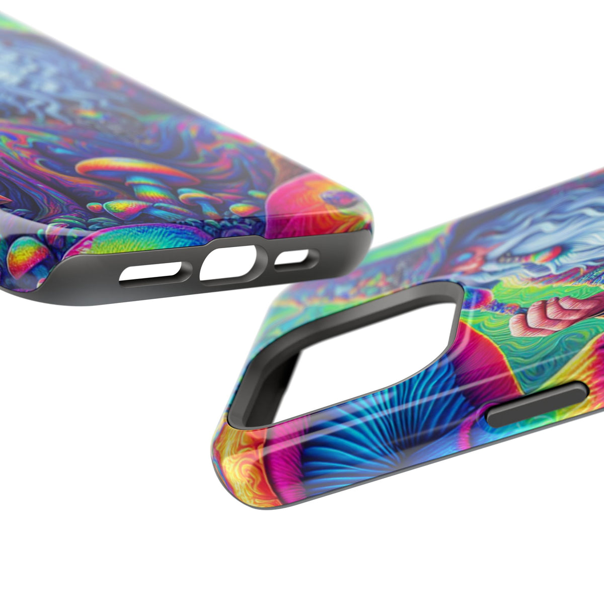 Psychedelic Wizard Phone Case — Impact‑Resistant Protective Cover