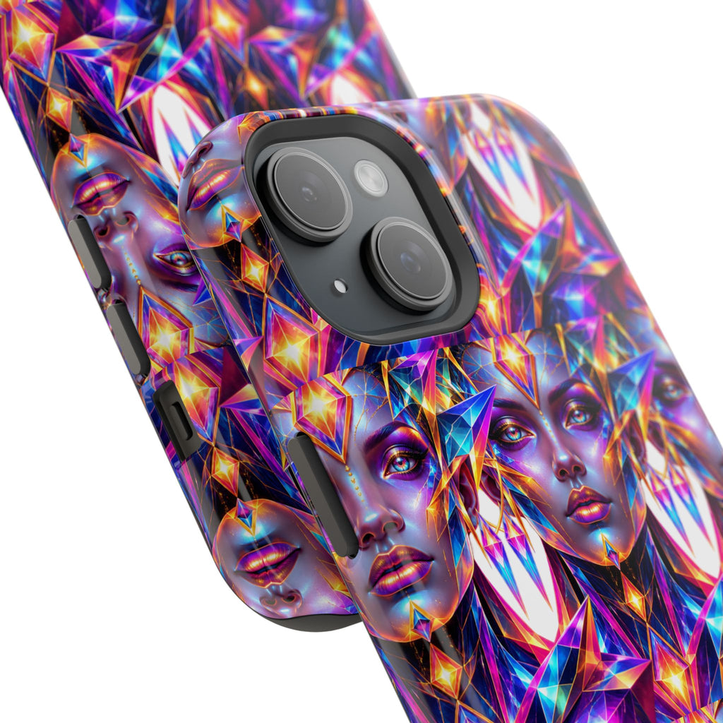 Lady DMT Phone Case — Protective Cosmic Art iPhone Cover