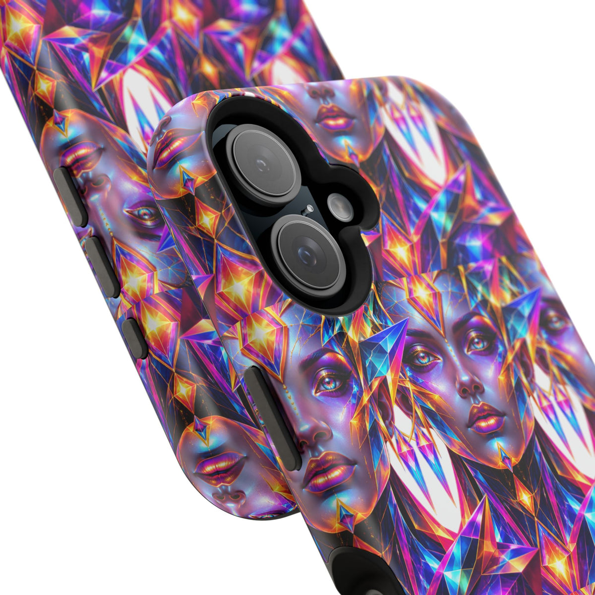 Lady DMT Phone Case — Protective Cosmic Art iPhone Cover