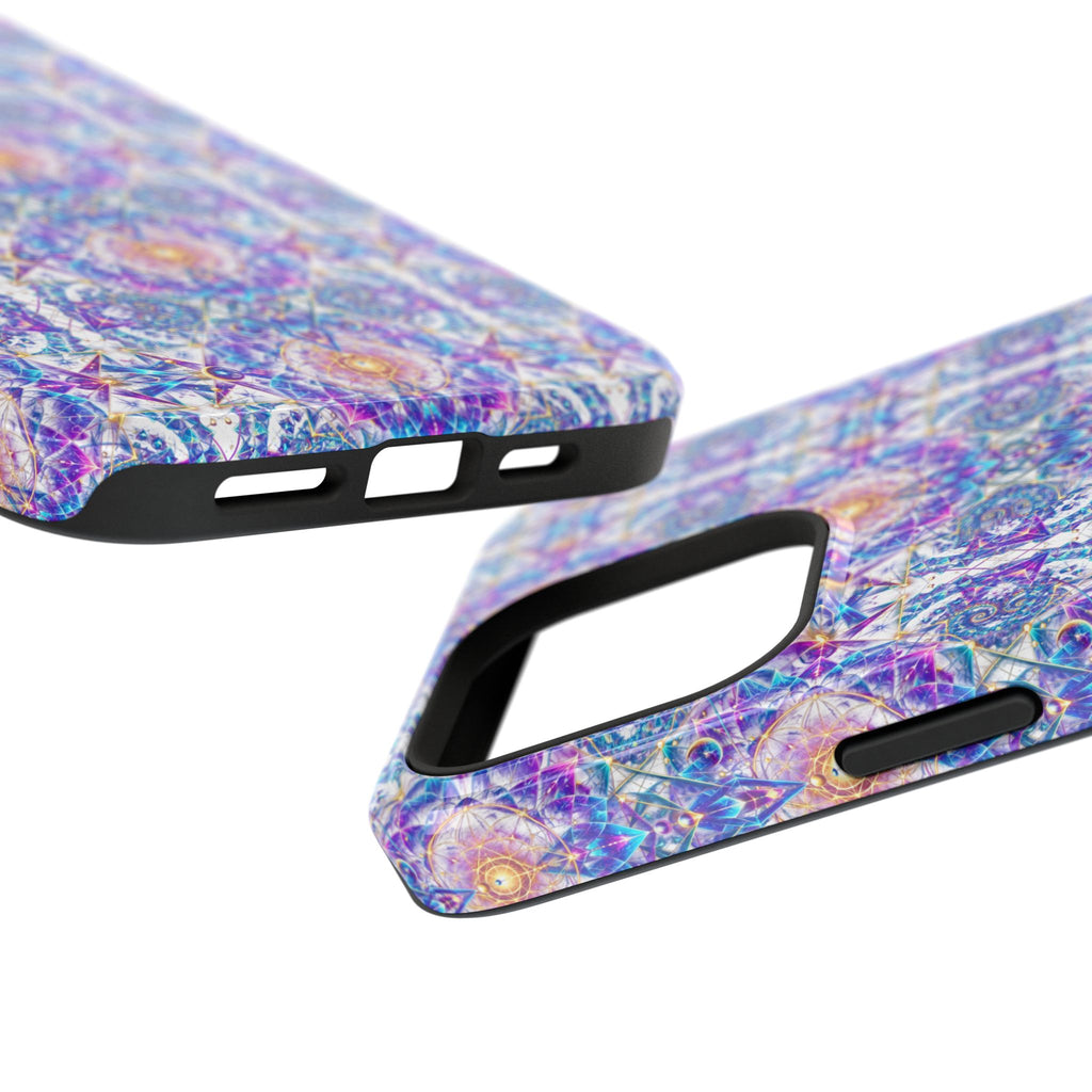 Geometric Pattern Phone Case — Protective Cosmic Art iPhone Cover