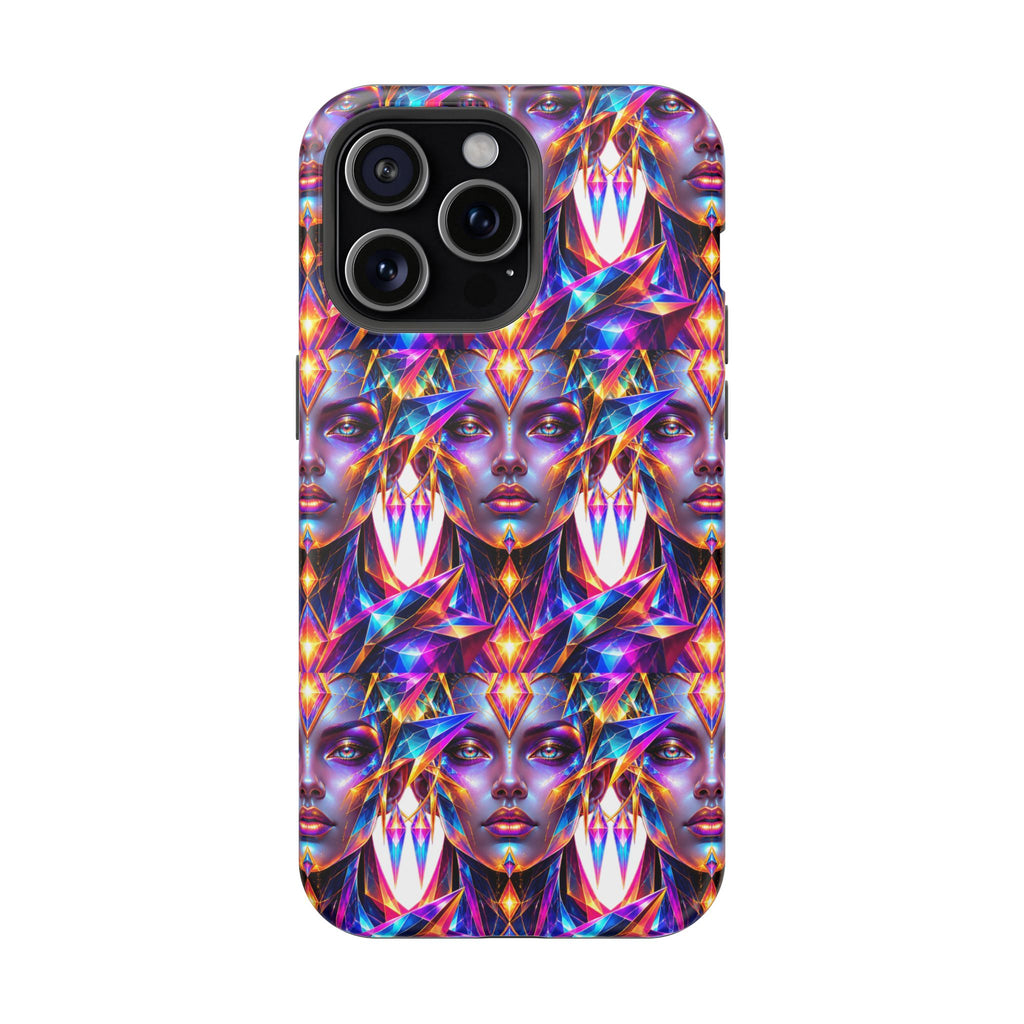 Lady DMT Phone Case — Protective Cosmic Art iPhone Cover
