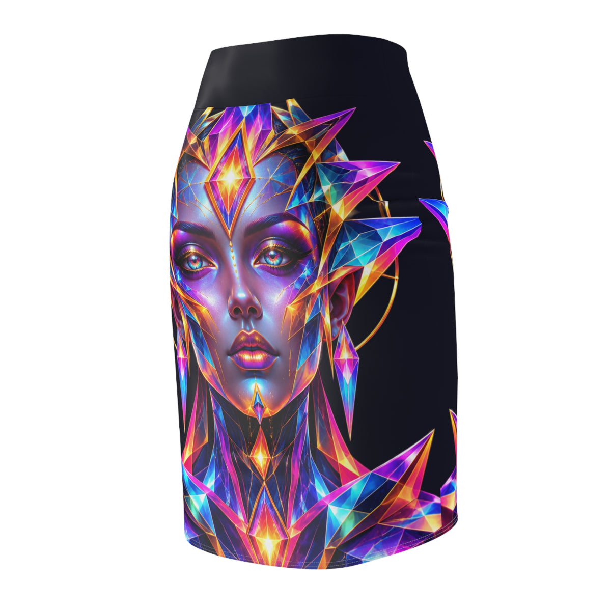 DMT Goddess Pencil Skirt