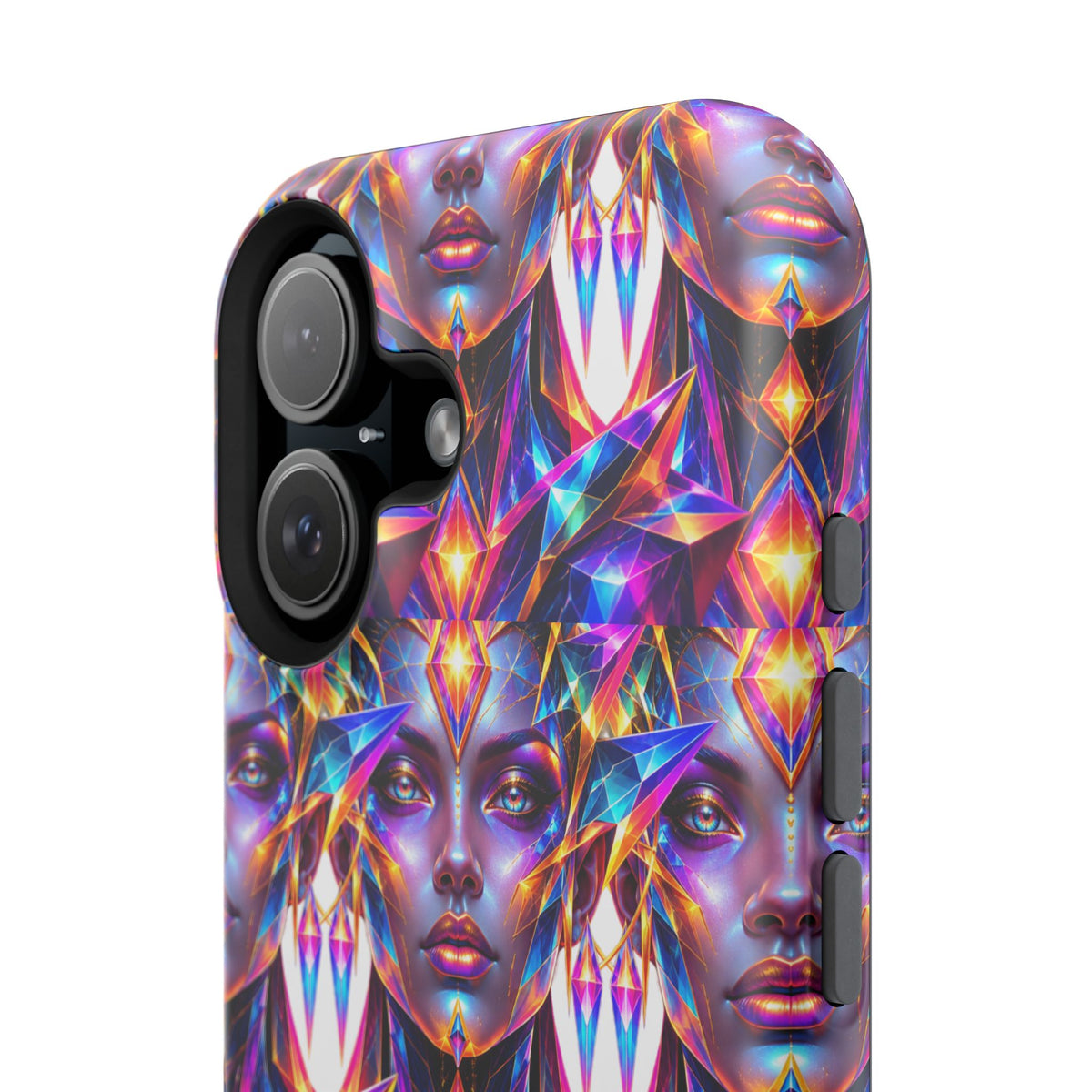 Lady DMT Phone Case — Protective Cosmic Art iPhone Cover