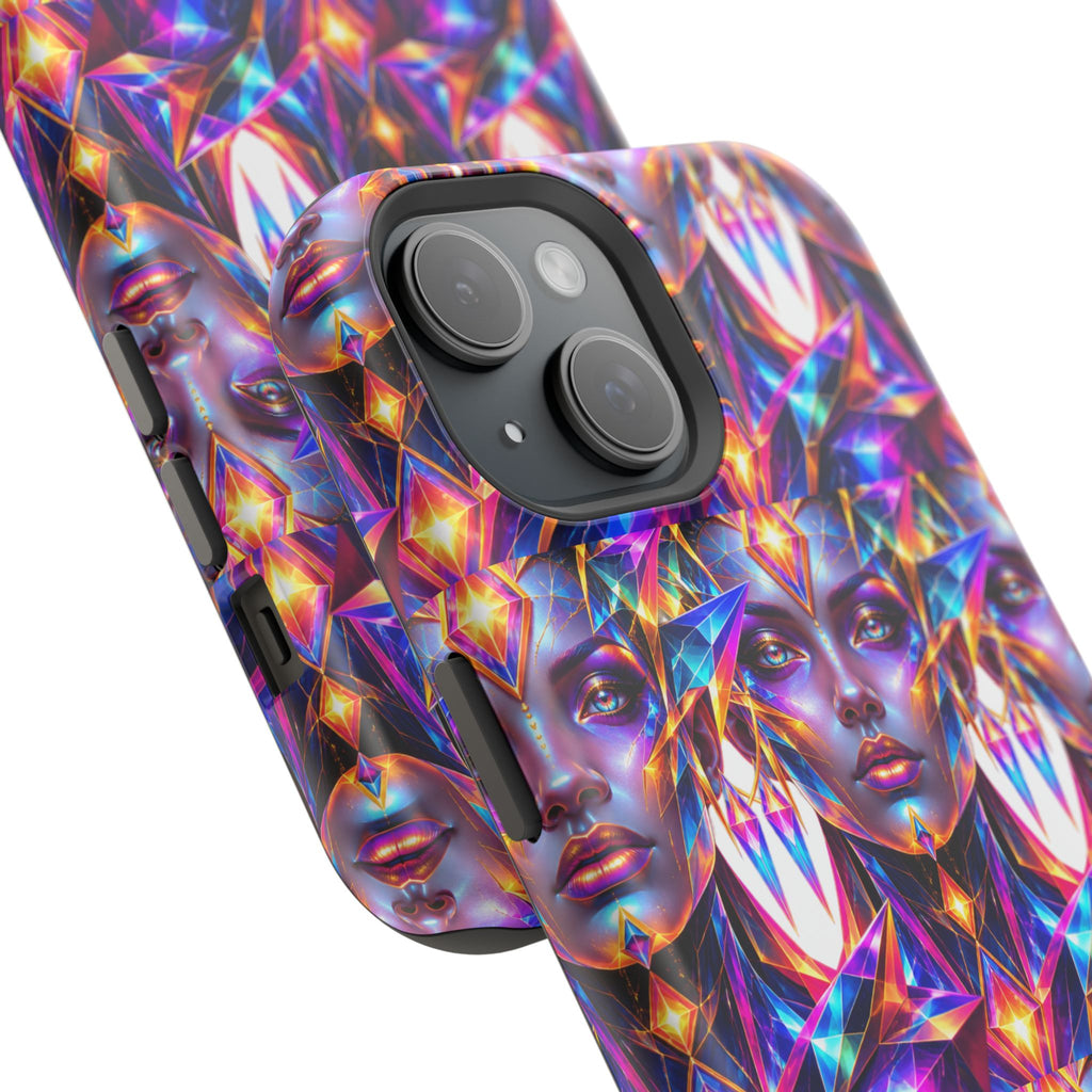 Lady DMT Phone Case — Protective Cosmic Art iPhone Cover