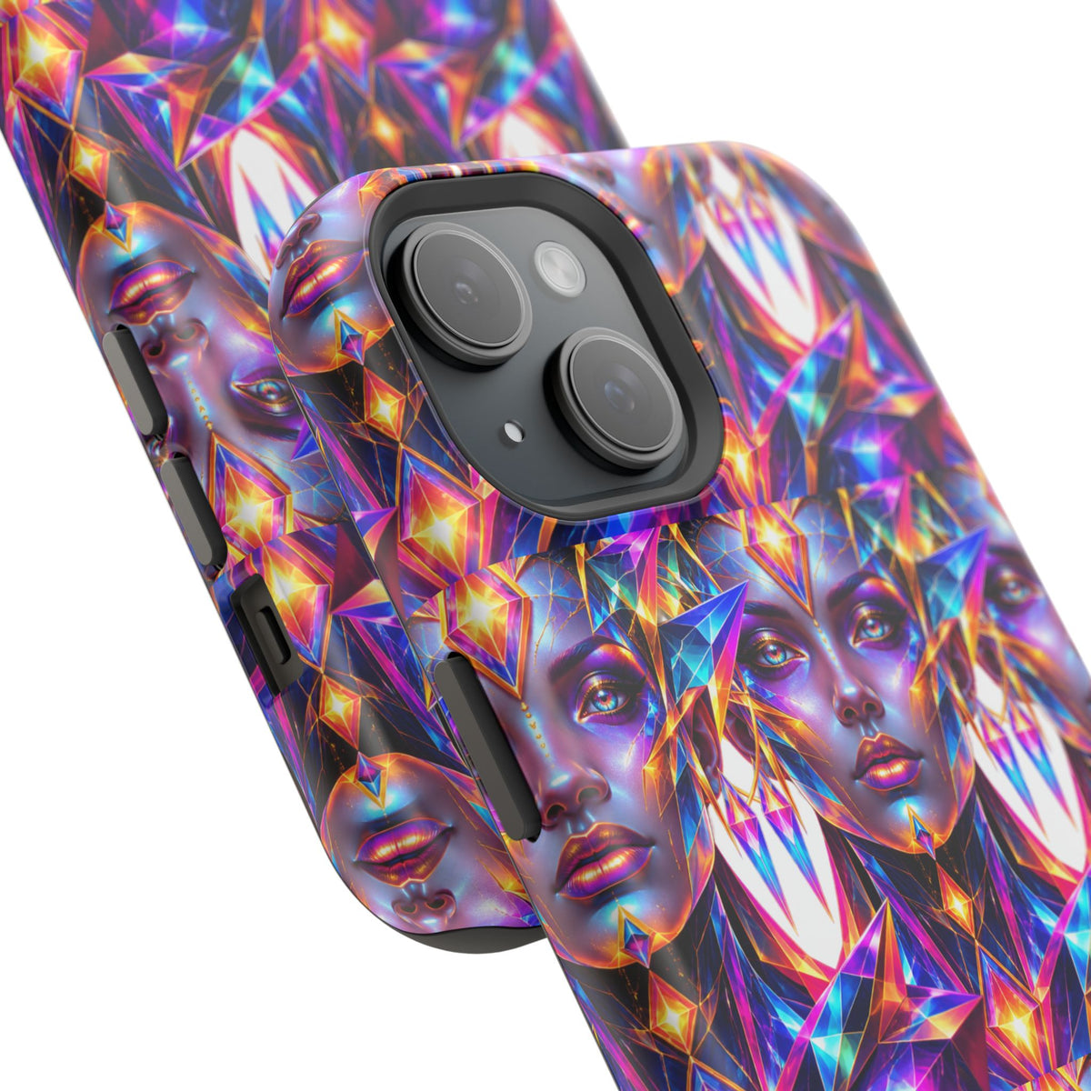 Lady DMT Phone Case — Protective Cosmic Art iPhone Cover