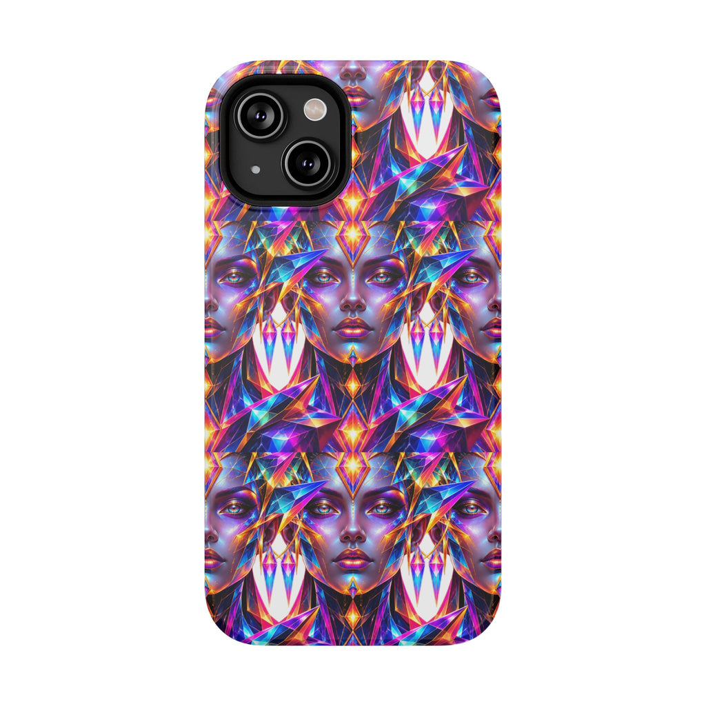 Lady DMT Phone Case — Protective Cosmic Art iPhone Cover