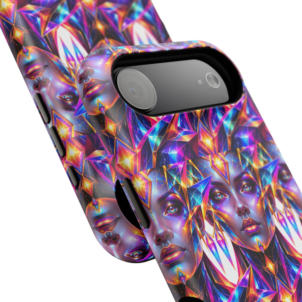 Lady DMT Phone Case — Protective Cosmic Art iPhone Cover