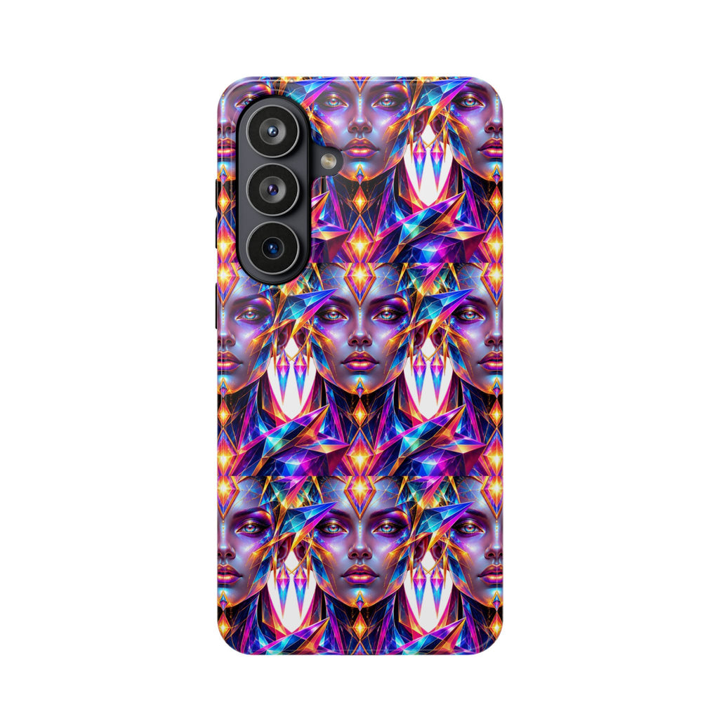 Lady DMT Phone Case — Protective Cosmic Art iPhone Cover