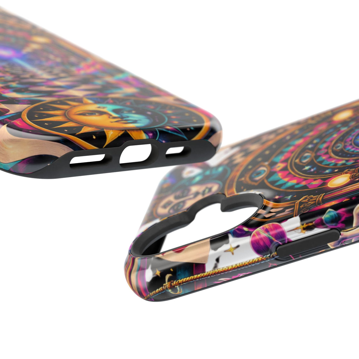 Psychedelic DMT Waiting Room Phone Case — Impact‑Resistant Protective Cover