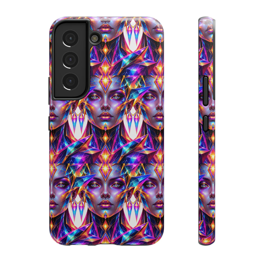 Lady DMT Phone Case — Protective Cosmic Art iPhone Cover