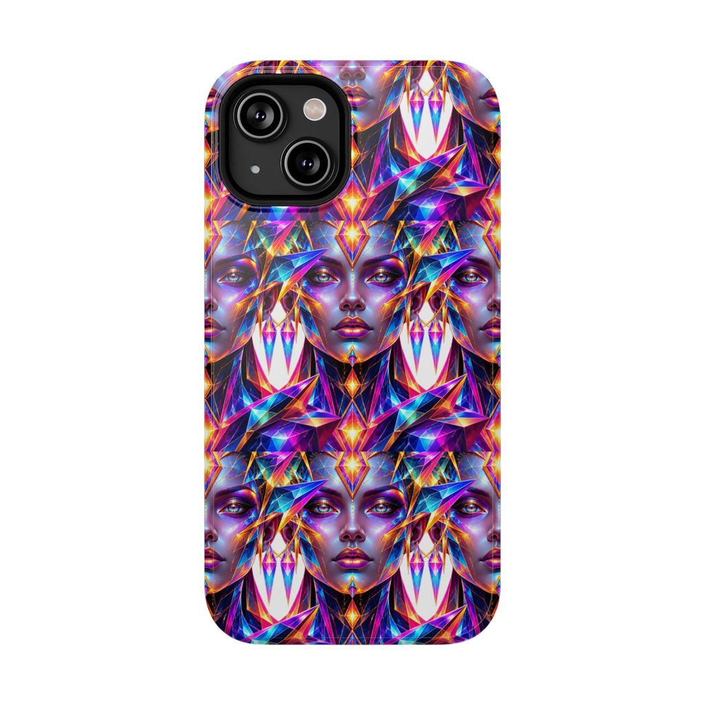 Lady DMT Phone Case — Protective Cosmic Art iPhone Cover