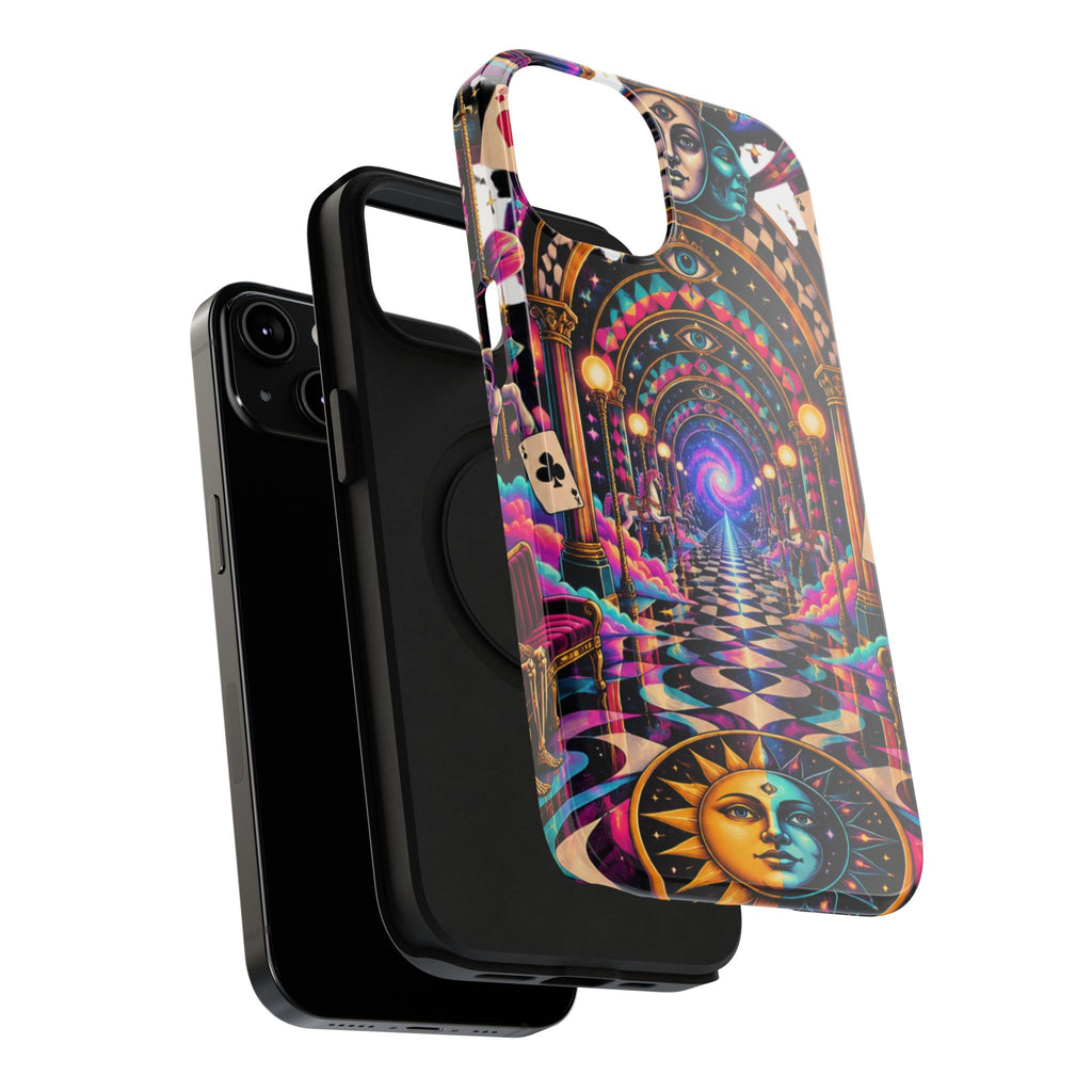 Psychedelic DMT Waiting Room Phone Case — Impact‑Resistant Protective Cover