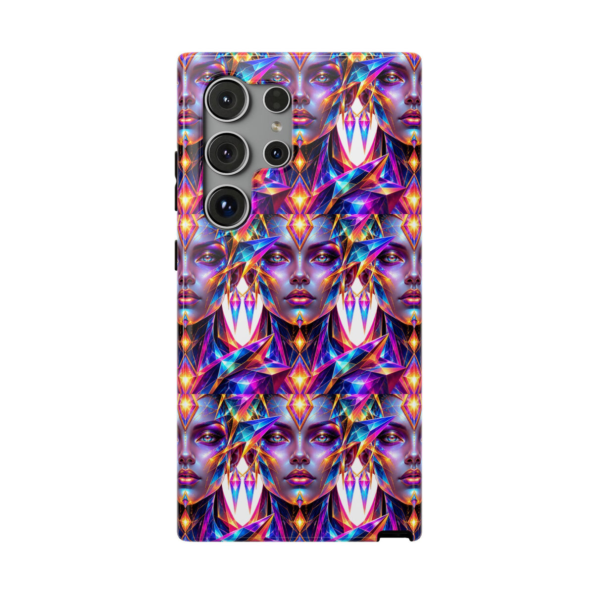 Lady DMT Phone Case — Protective Cosmic Art iPhone Cover