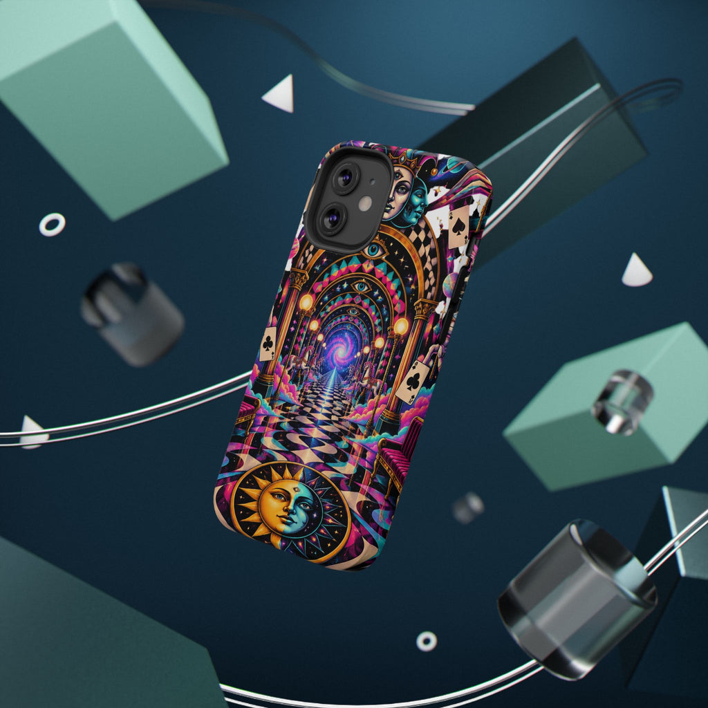 Psychedelic DMT Waiting Room Phone Case — Impact‑Resistant Protective Cover