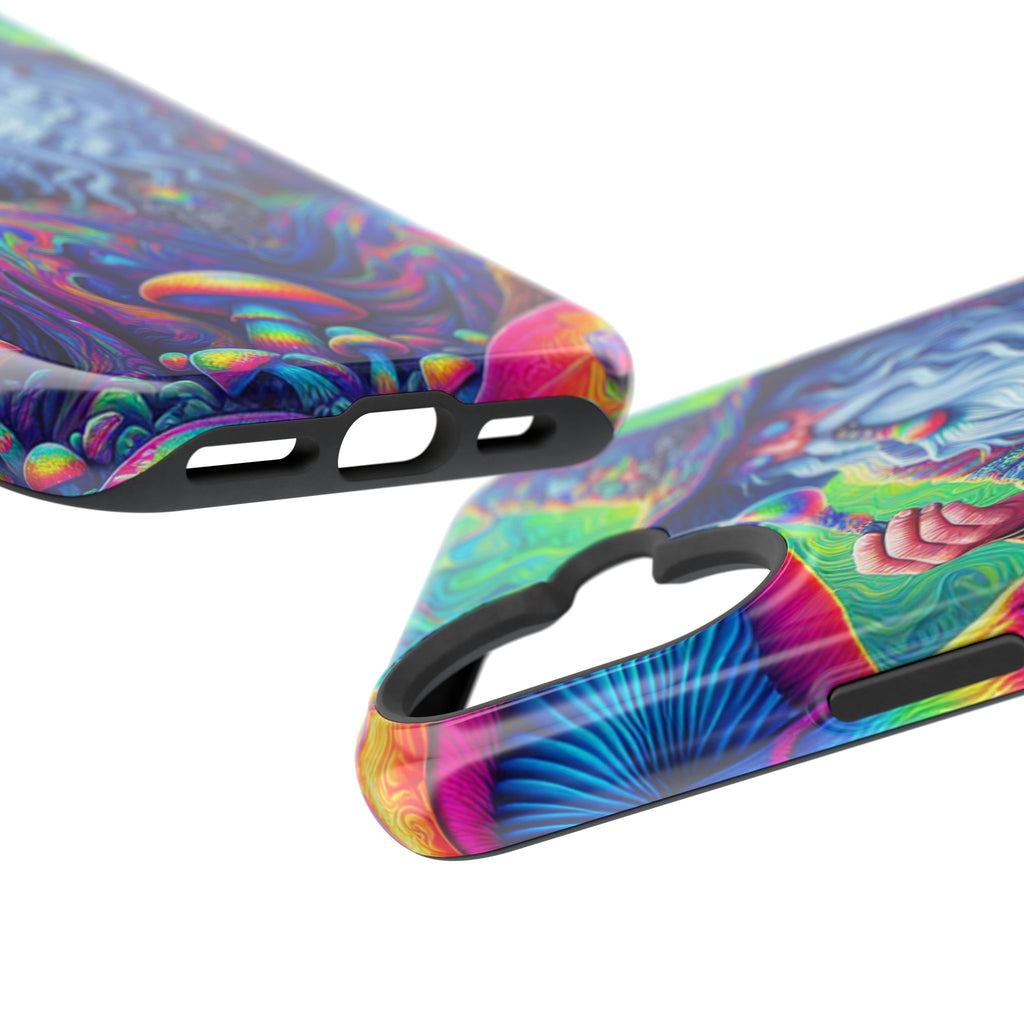 Psychedelic Wizard Phone Case — Impact‑Resistant Protective Cover