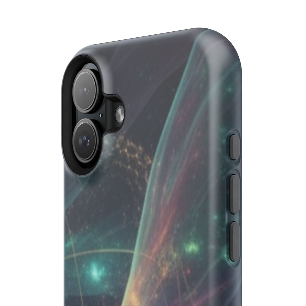 Galaxy Nebula Impact Phone Case — Protective Cosmic Art iPhone Cover