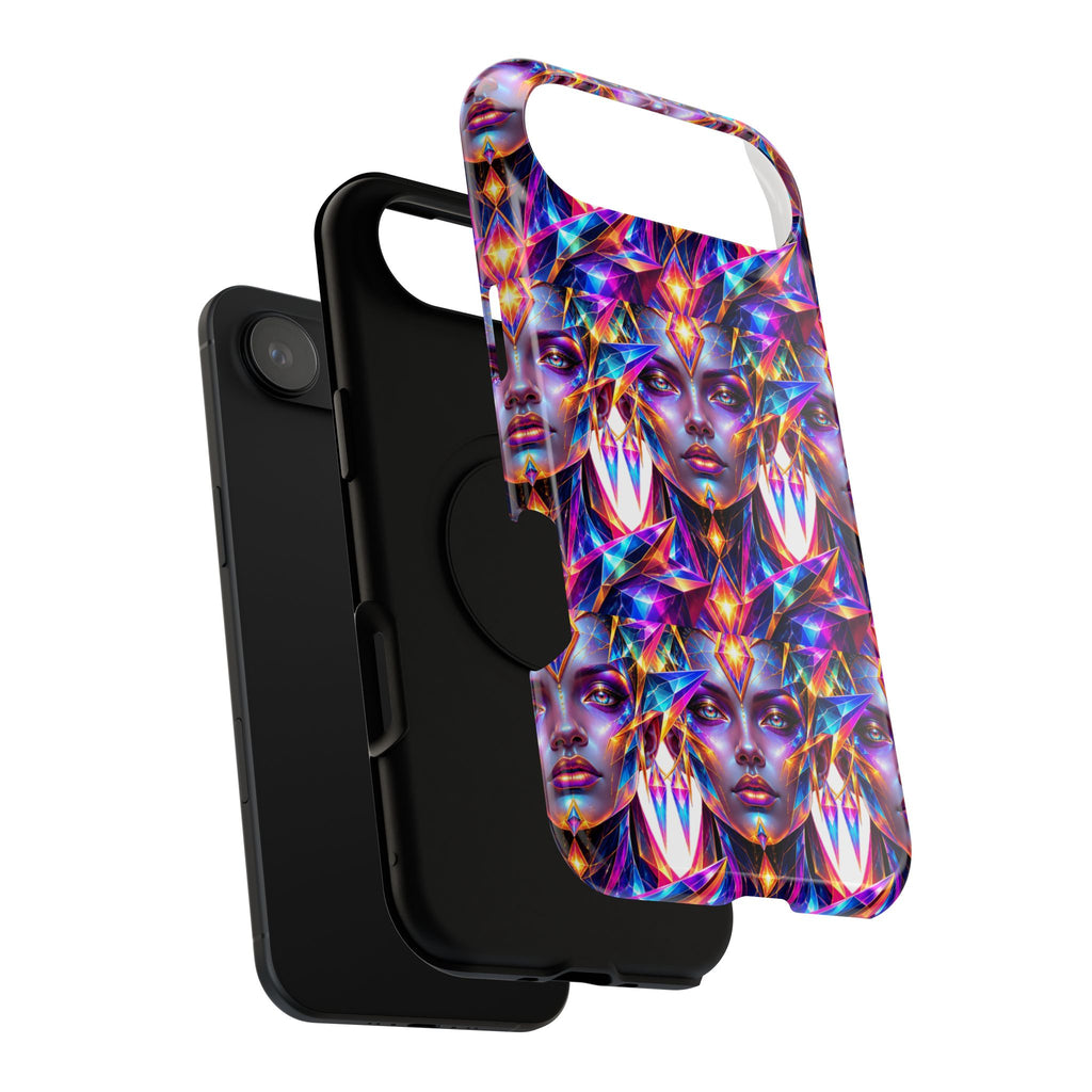 Lady DMT Phone Case — Protective Cosmic Art iPhone Cover