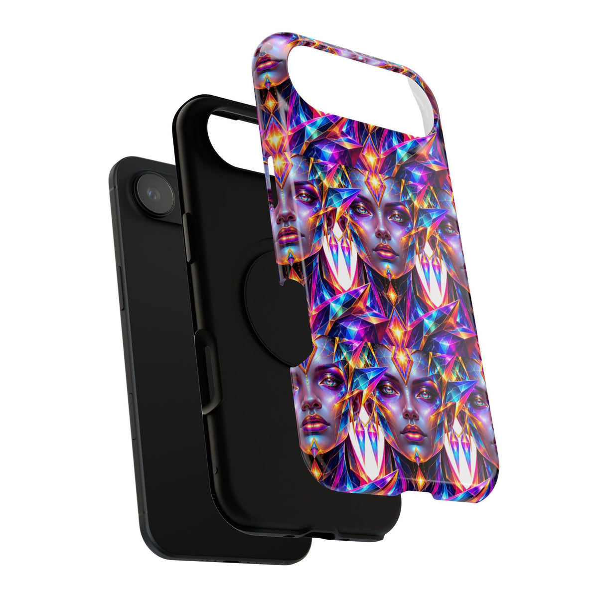 Lady DMT Phone Case — Protective Cosmic Art iPhone Cover
