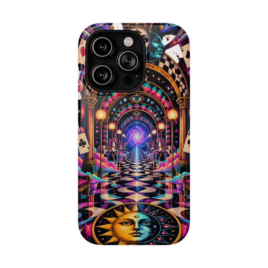 Psychedelic DMT Waiting Room Phone Case — Impact‑Resistant Protective Cover