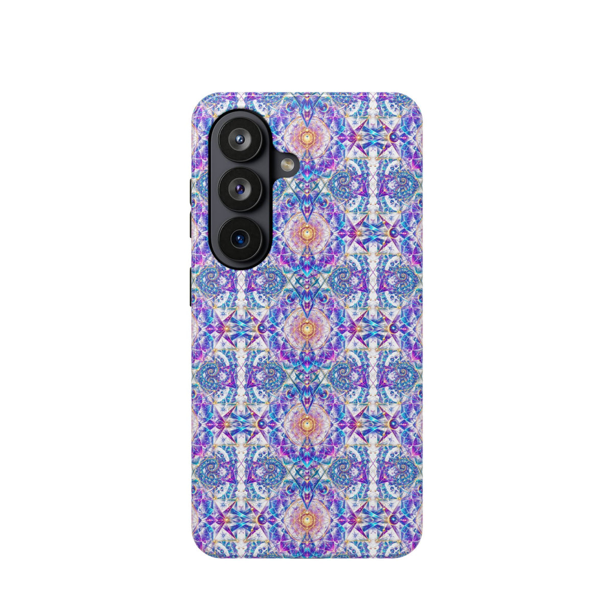 Geometric Pattern Phone Case — Protective Cosmic Art iPhone Cover