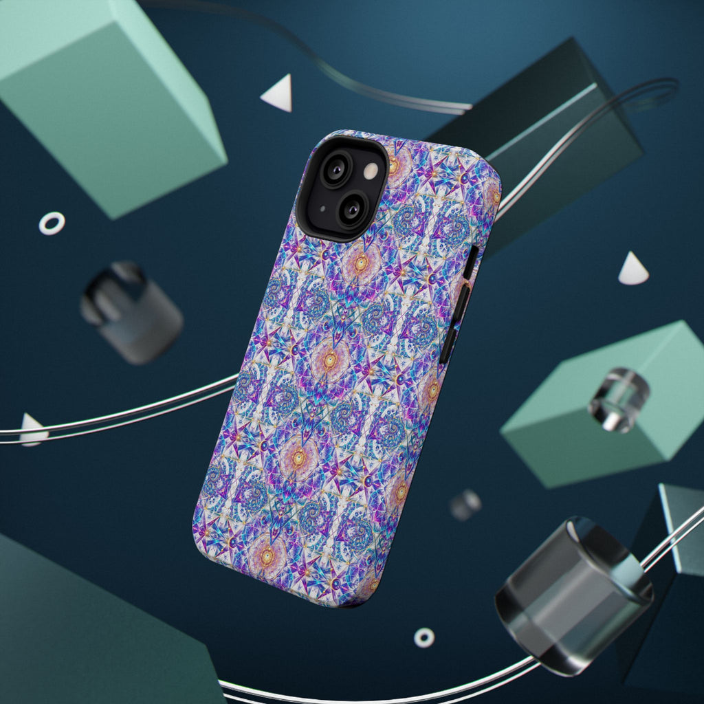 Geometric Pattern Phone Case — Protective Cosmic Art iPhone Cover