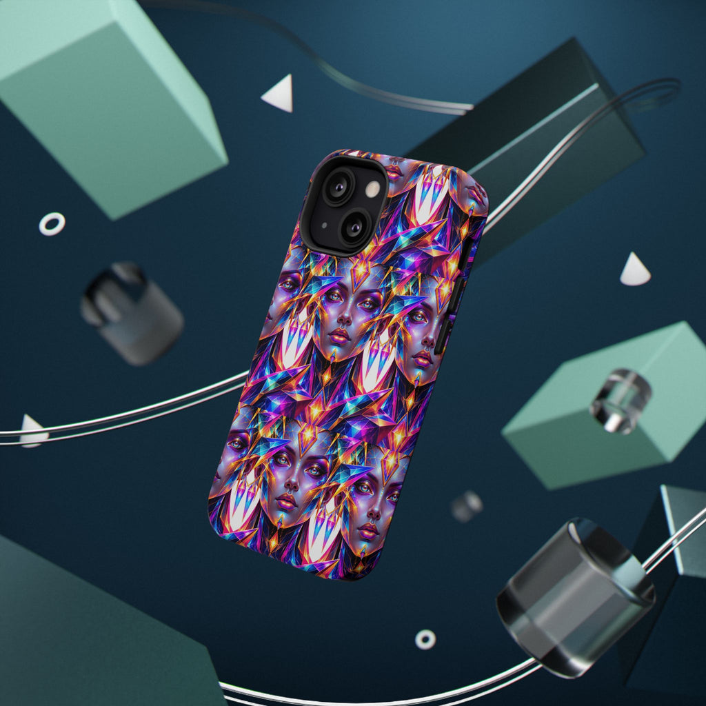 Lady DMT Phone Case — Protective Cosmic Art iPhone Cover