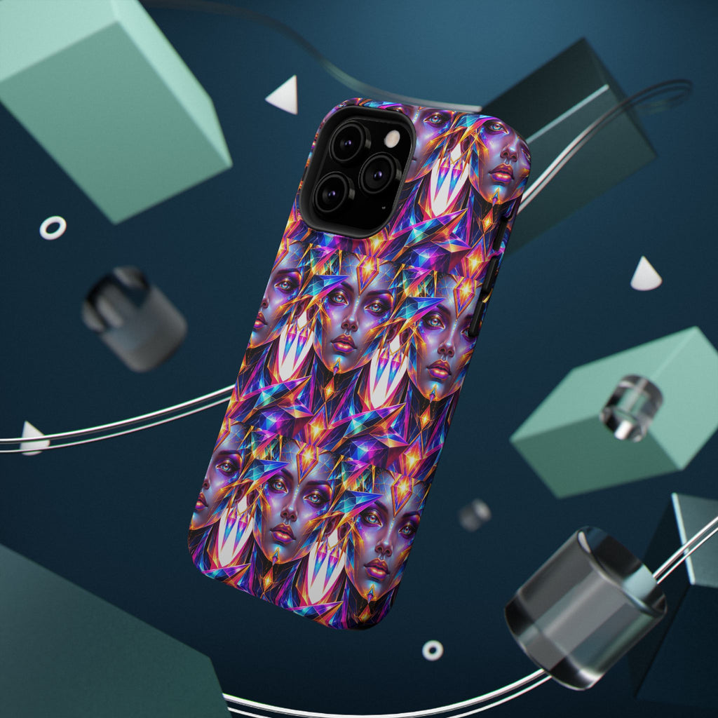 Lady DMT Phone Case — Protective Cosmic Art iPhone Cover