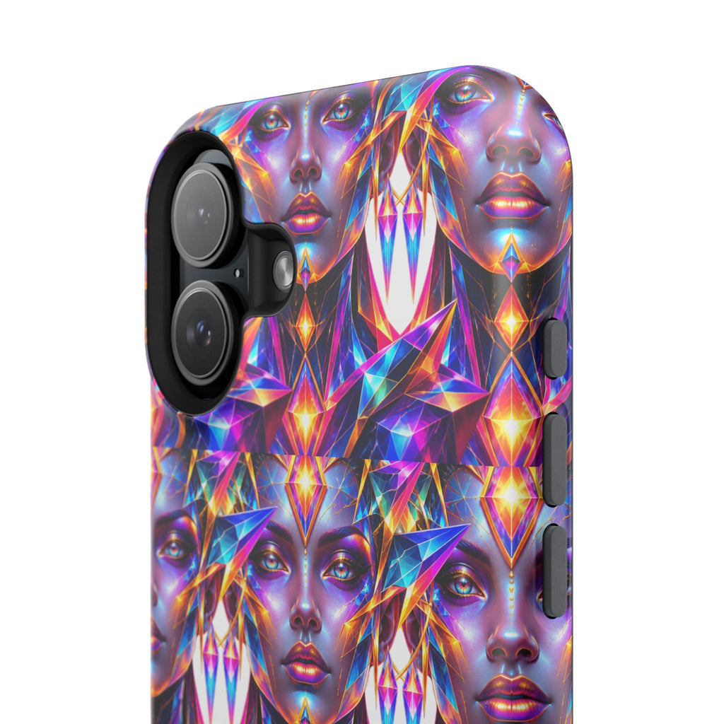 Lady DMT Phone Case — Protective Cosmic Art iPhone Cover