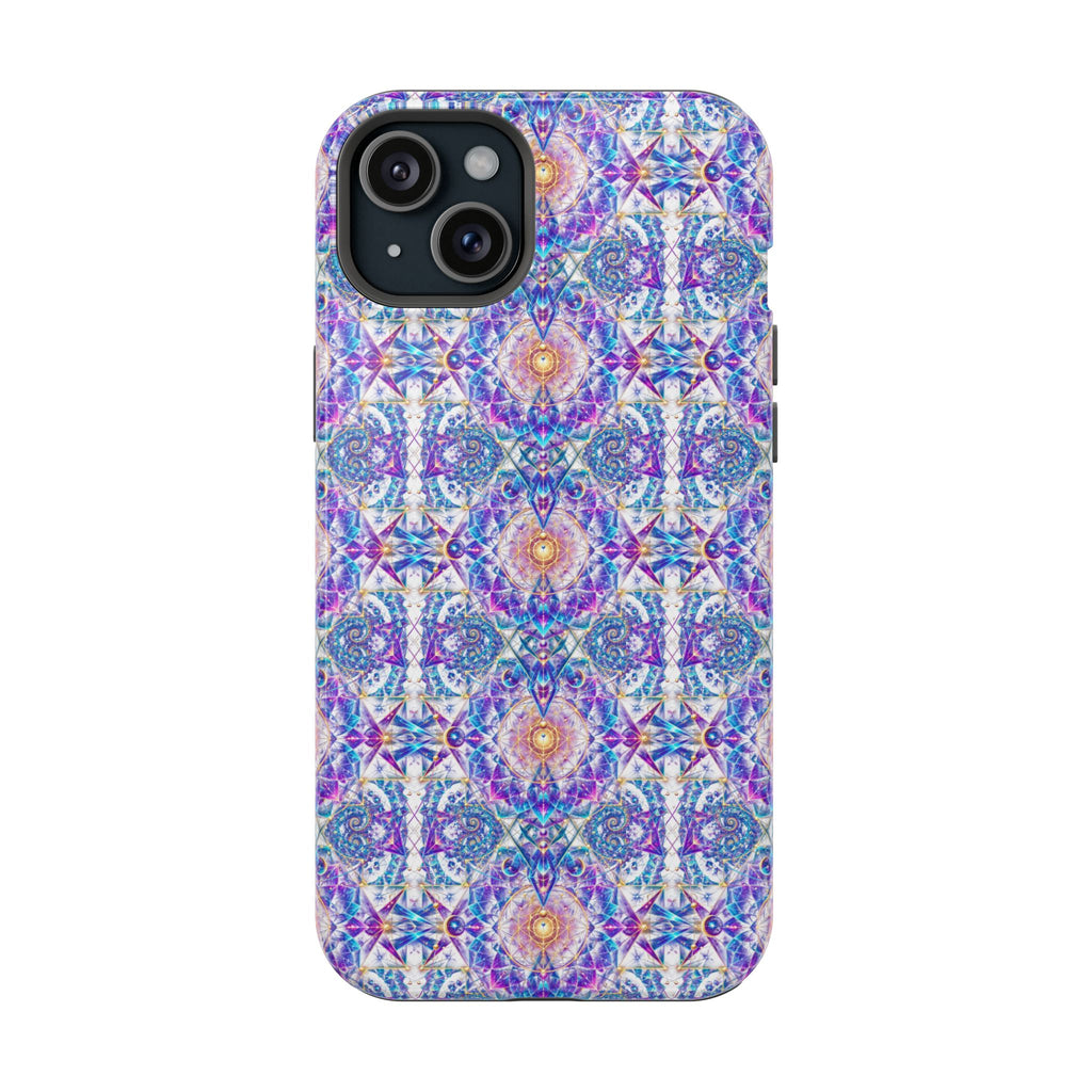 Geometric Pattern Phone Case — Protective Cosmic Art iPhone Cover