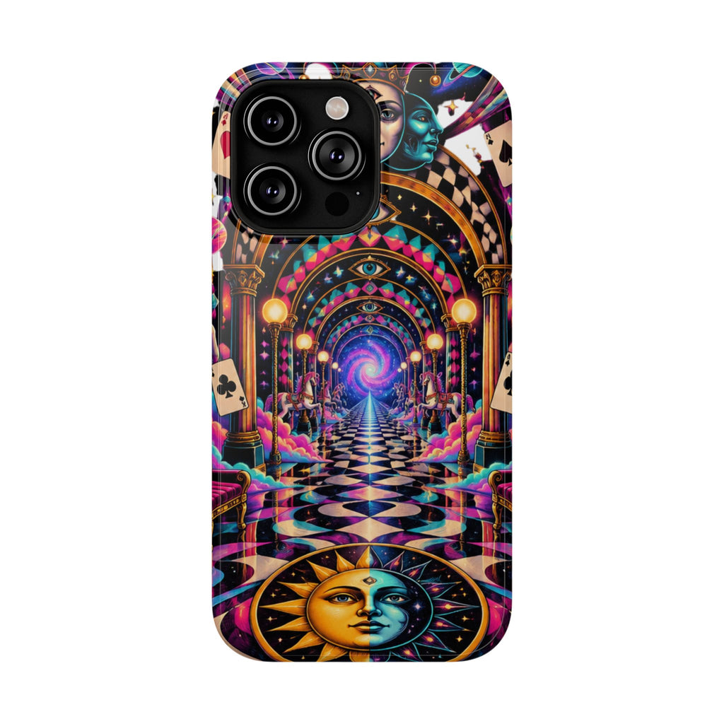 Psychedelic DMT Waiting Room Phone Case — Impact‑Resistant Protective Cover