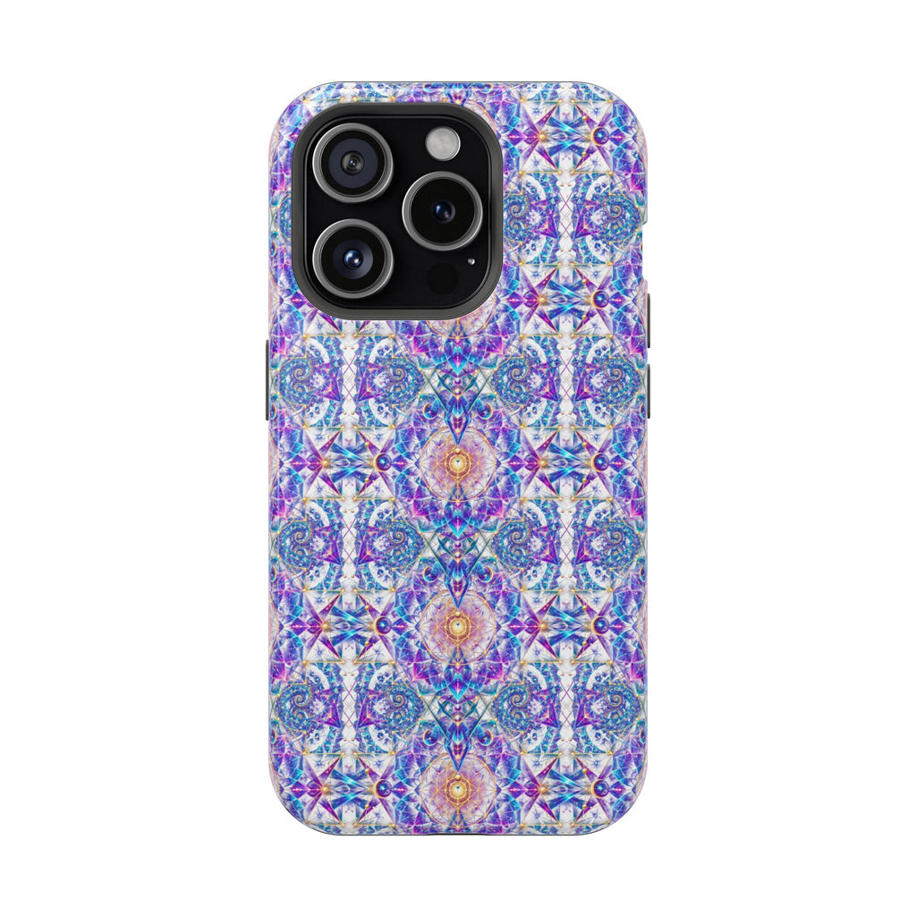 Geometric Pattern Phone Case — Protective Cosmic Art iPhone Cover