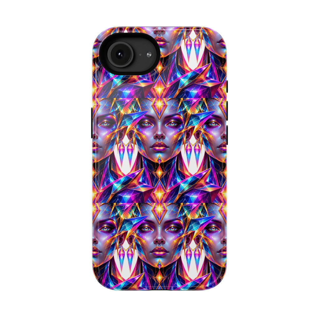 Lady DMT Phone Case — Protective Cosmic Art iPhone Cover